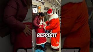 Santas Subway Surprise  Heartwarming Act [upl. by Rowney]