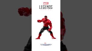 MARVEL LEGENDS SERIES RED HULK OFFICIAL IMAGES [upl. by Euqinmod]