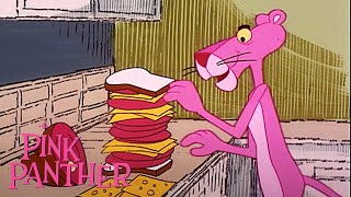 Pink Panther Stacks The Ultimate Sandwich  35Minute Compilation  The Pink Panther Show [upl. by Drawyeh145]