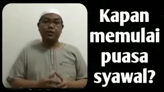 Kapan mulai puasa syawal  ustadz firanda andirja [upl. by Brittany673]