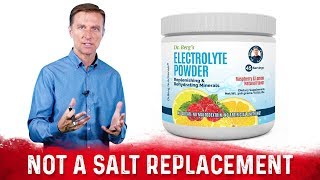 Dr Berg’s Electrolyte Powder is Not a Sodium Electrolyte Replacement [upl. by Annadal]