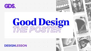 What Makes A Good Poster Design  Design Lesson [upl. by Sivek]