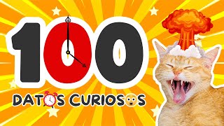 TOP 100 DATOS CURIOSOS y COSAS QUE NO SABIAS ⏰😲 [upl. by Adnam]