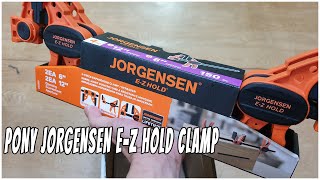 PONY JORGENSEN EZ HOLD Expandable Bar Clamp 6quot [upl. by Itteb]