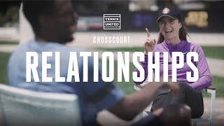 CrossCourt  Episode 1  Elina Svitolina and Gael Monfils Relationships [upl. by Ardeen530]