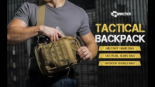 Tactical Sling Bag Pack Military [upl. by Longmire210]