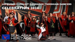 Lepquinm Gumilgit Gagoadim Tsimshian Dancers Celebration2024 I Sealaska Heritage [upl. by Bysshe]