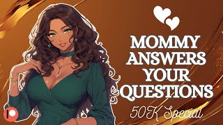 Ophelia ASMR’s 50000 Subscribers Special QampA Mommy ASMR Chat [upl. by Acemaj405]