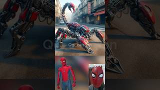 superheroes but scorpion robot 😱🔥Marvel amp DCAll Characters marvel avengersshortsrobot [upl. by Yduj]