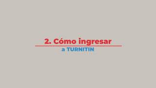 Turnitin Tutorial para acceder como estudiante [upl. by Emee]