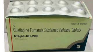 Qtajas SR 200 Tablets Quetiapine Fumarate Sustained Release Tablets [upl. by Yerdna]