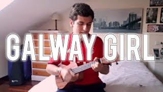 Ed Sheeran  GALWAY GIRL ukulele cover  Pedro Rivas [upl. by Ynabla]