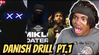 FIRST TIME REACTING TO DANISH DRILL TjMani MILKO BARBER PT 1  DENMARK NOT A HAPPY COUNTRY 🧐 [upl. by Lajet167]