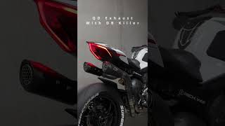 Ducati Streetfighter V4S QD Exhaust comparison [upl. by Urana]