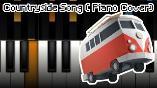 Countryside Song  Piano Cover   Poly Bridge Soundtrack by Adrian Talens [upl. by Dex468]