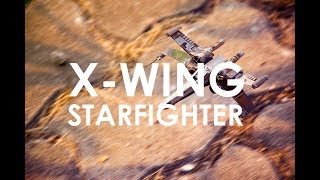 Metal Earths Star Wars XWing Starfighter In Action  BTS [upl. by Cocke]