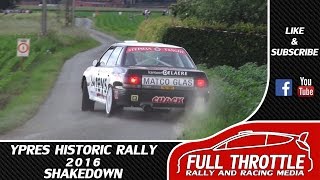 Ypres Historic Rally 2016 Shakedown [upl. by Archaimbaud]