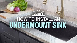 How To Replace and Install an Undermount Sink [upl. by Darla]