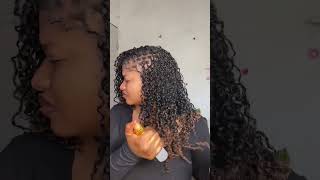 Passion twistbraidsniseyo hairpassion twist braidshairinfluencercrochet hairstylesmicro twist [upl. by Dahsar25]