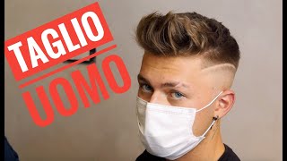 Taglio uomo come gestire i capelli lunghi tutorial fade e point cut [upl. by Singband]