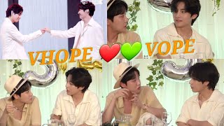 154 VHope 🐯 🐿 VOPE Moments ❤💚 [upl. by Nolyad]