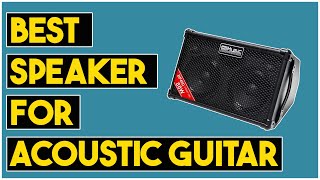 The 5 Best Speakers for Acoustic Guitar and Vocals 2024  Portable PA system For Acoustic guitar [upl. by Archibald170]