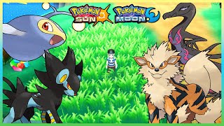 Pokemon Sun amp Moon  How To Get LanturnLuxraySalazzle amp Arcanine [upl. by Assele]