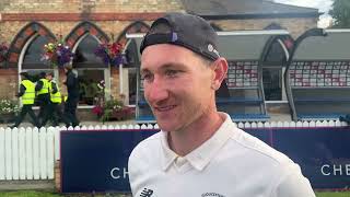 quotI totally back us to get it done tomorrowquot  James Bracey reflects on day three vs Glamorgan [upl. by Christalle]