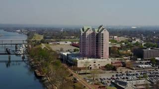 Stunning aerial footage of Augusta Georgia [upl. by Frasier782]