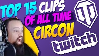 TOP 15 Clips Of All Time  Circon  World of Tanks [upl. by Nilved]