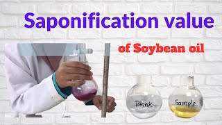 Determination of Saponification Value from fat or oil by Titrametric Method I UniversePG [upl. by Azriel680]