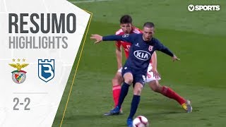 Highlights  Resumo Benfica 22 Belenenses Liga 1819 25 [upl. by Amiaj]