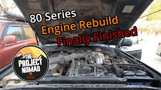 Finally Finishing a Head Gasket Replacement  80 Series Land Cruiser [upl. by Hearsh245]