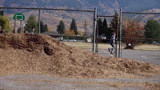 Unfinished Butte school playground causing problems for students [upl. by Yeltsew]