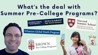 Are PreCollege Programs for High School Students Worth Your Time [upl. by Airdnna]