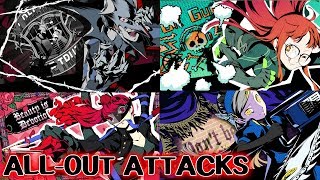 Persona 5 The Royal  ALL AllOut Attacks [upl. by Orran]