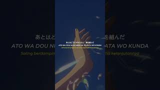 Lirik Terjemahan Grand Escape  RADWIMPS OST Tensi No KoWeathering With You [upl. by Ezirtaeb]