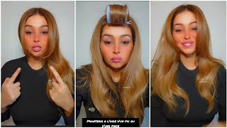 Tutoriel Coiffure Cheveux✨🦋 Frange papillon ✨ Coiffer facilement sa mèche😉 Butterfly Bangs Haircut 🦋 [upl. by Eiramadnil]