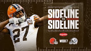 One of the most back and forth games in Browns history  Sideline To Sideline [upl. by Flin]