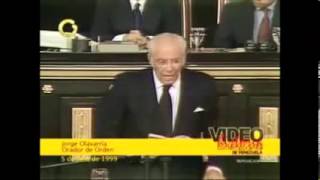 Discurso Profético COMPLETO de Jorge Olavarría el 5 de Julio de 1999 [upl. by Loveridge]