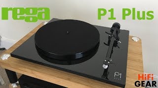 Rega P1 Plus Turntable Unboxing  Hifi Gear [upl. by Ijuy114]