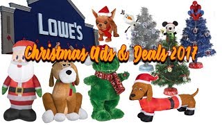 Lowes Lowes Christmas Ads amp Deals 2017 Christmas 2017 Sales [upl. by Ahsatan]