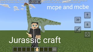 Jurassic craft badrock addon showcase [upl. by Earley]