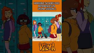 HORRIBLE SCOOBYDOO REFERENCES IN VELMA SEASON 2 short shorts velma meme memes [upl. by Esiom]