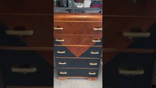 Quick Art Deco Dresser Flip furnituremakeover diy [upl. by Gnad]