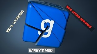 How to install Garrys mod addons NonSteam [upl. by Dragelin]