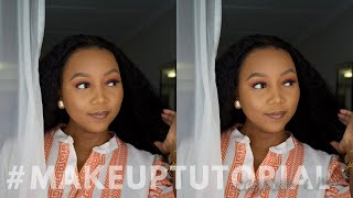 makeuptutorial Luvme Hair Wig Review  Do My Make Up With Me [upl. by Aimahc]