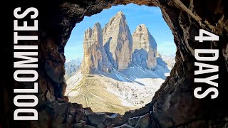 DOLOMITES I 4 DAYS [upl. by Warram221]