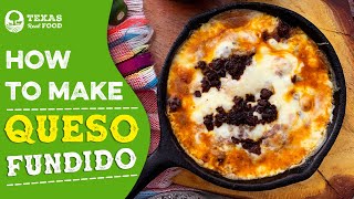 Queso Fundido Recipe  How to Make Queso Fundido [upl. by Nrek]