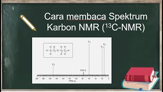 Cara Membaca Spektrum NMR Karbon [upl. by Sibilla]